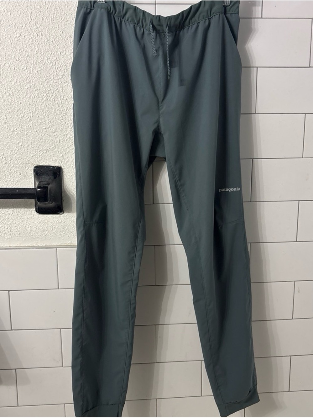 Patagonia Terrebonne Men’s Blue Sage Performance Jogger Pants size M